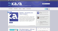 Desktop Screenshot of mykasa.fr